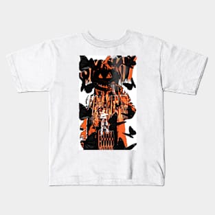 Smoky Halloween !!!!!! BOOOOOOOO Kids T-Shirt